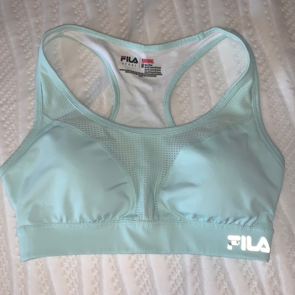Gently Worn Fila Sports Bra Size Med.